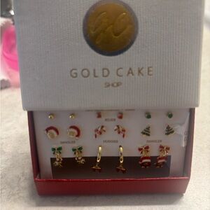 Women's Festive Christmas Earring Set